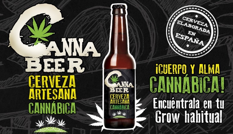CannaBeer Cerveza Artesana Cannabica Hecha con semillas de Cáñamo 1