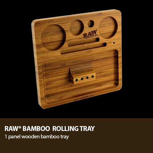 Bandeja RAW Bamboo Rolling Tray 4