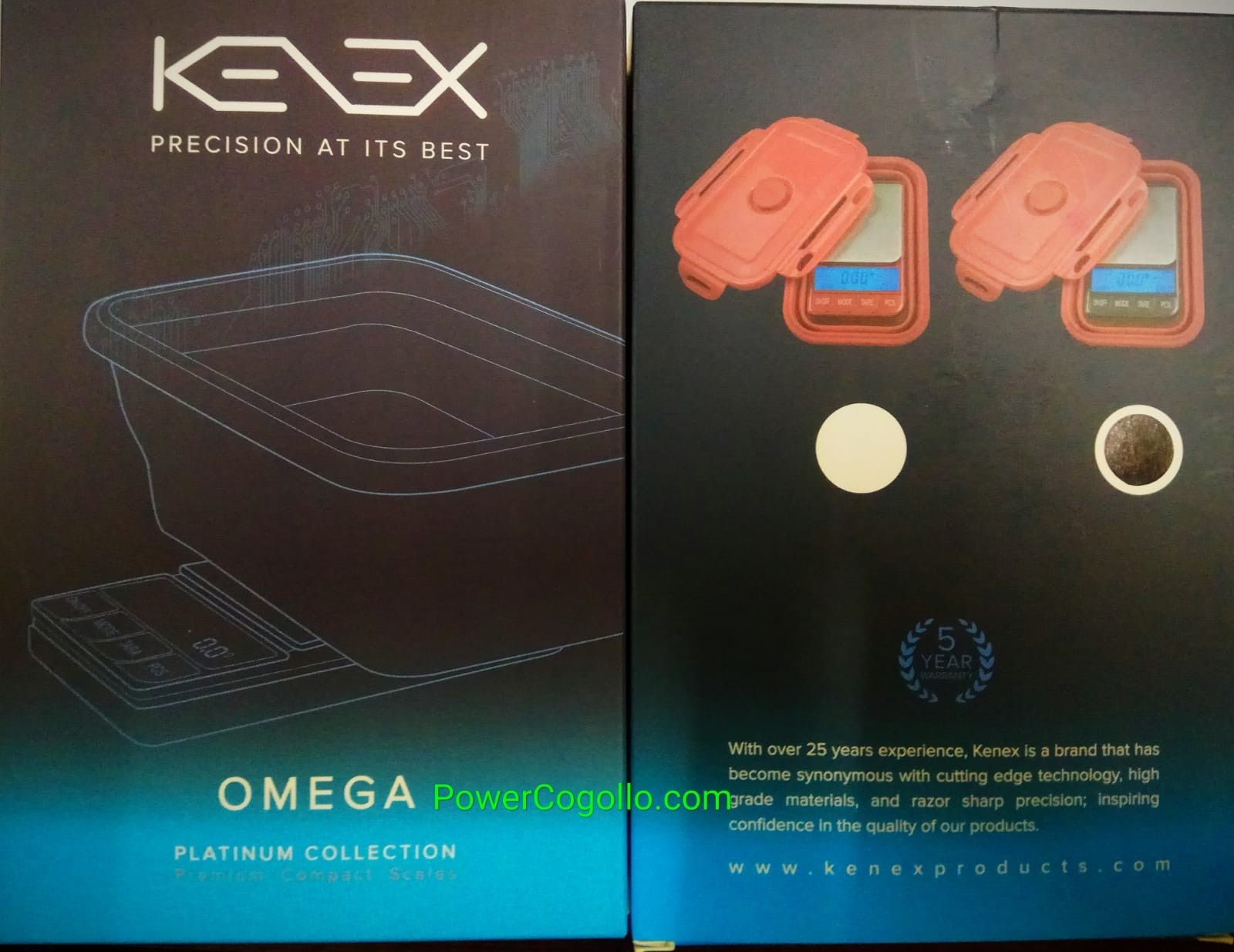 Báscula Digital Precisión Kenex Omega 0