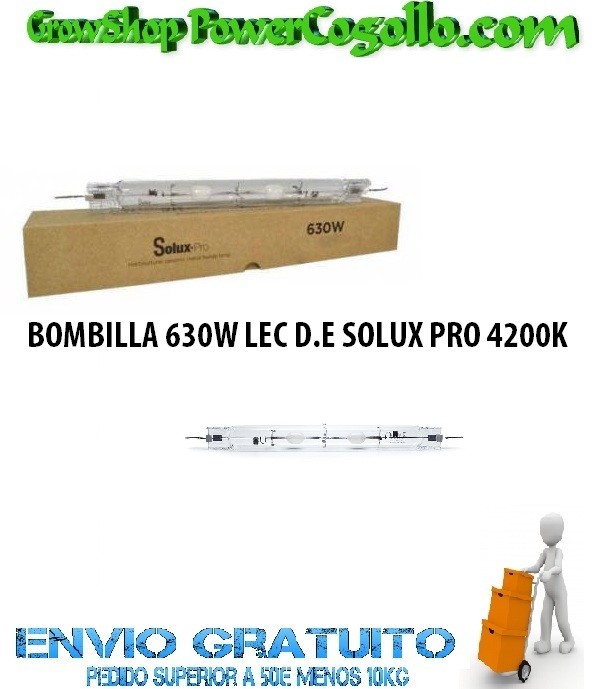 BOMBILLA 630W LEC D.E SOLUX PRO 4200K 0
