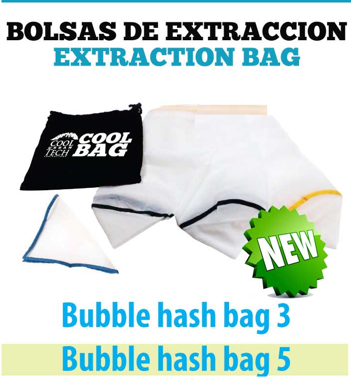 Bolsas de Extracción Bubble hashExtractor (Todo Malla) Cooltech Nuevas 0