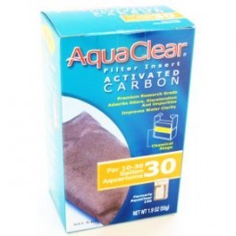 Filtro Aquaclear 30 carga carbón 0