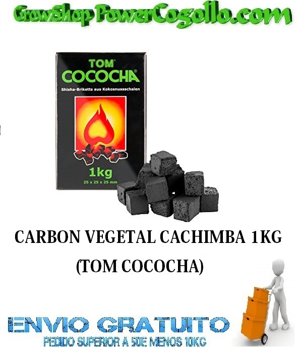 CARBON VEGETAL CACHIMBA 1KG (TOM COCOCHA) 0