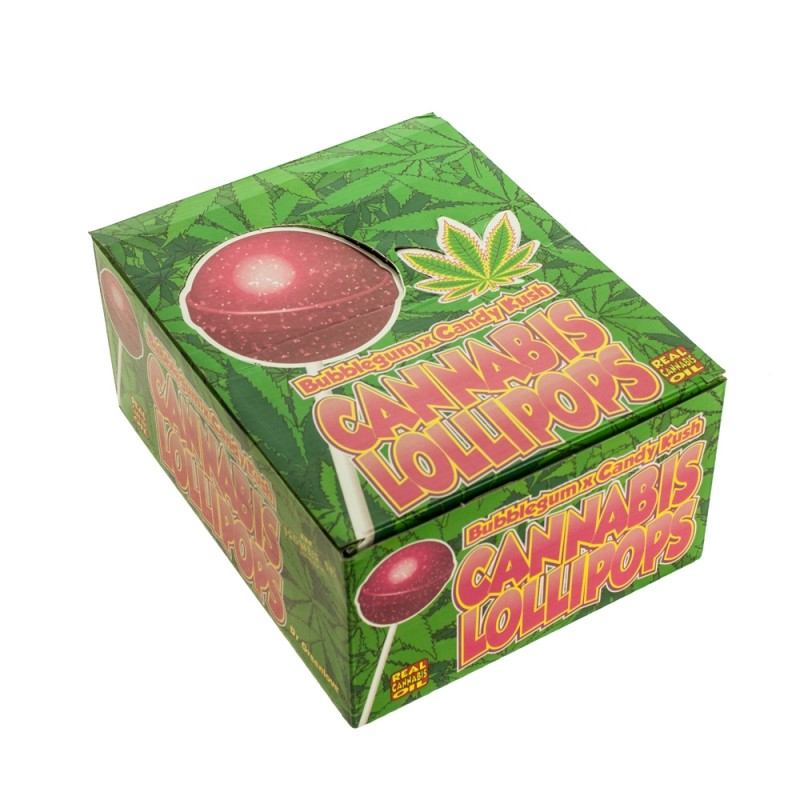 C - LolliPops de Marihuana Candy Kush con chicle 1