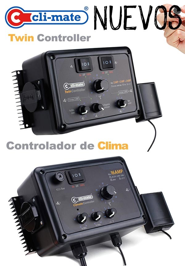 Controlador de clima Twin Controller 12+12a CLI-MATE 1