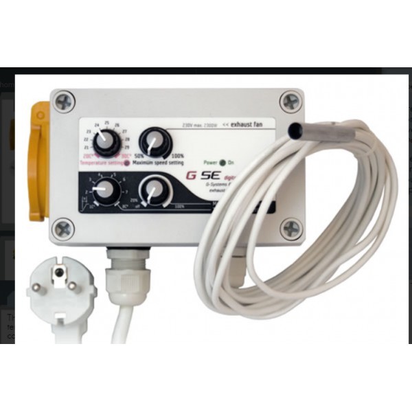Controlador de temperatura, velocidad mínima y máxima e histéresis 2