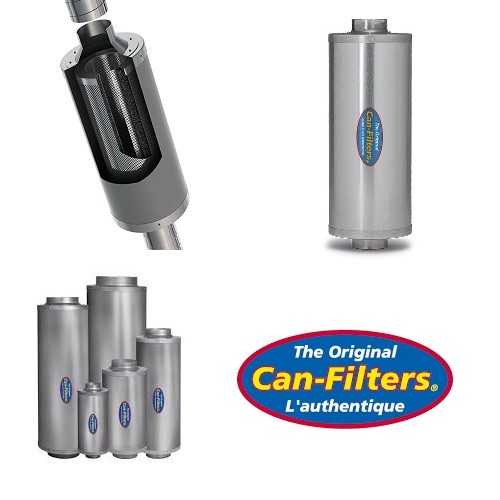 Filtro Can In-line 2500 m³/h 315mm boca 1
