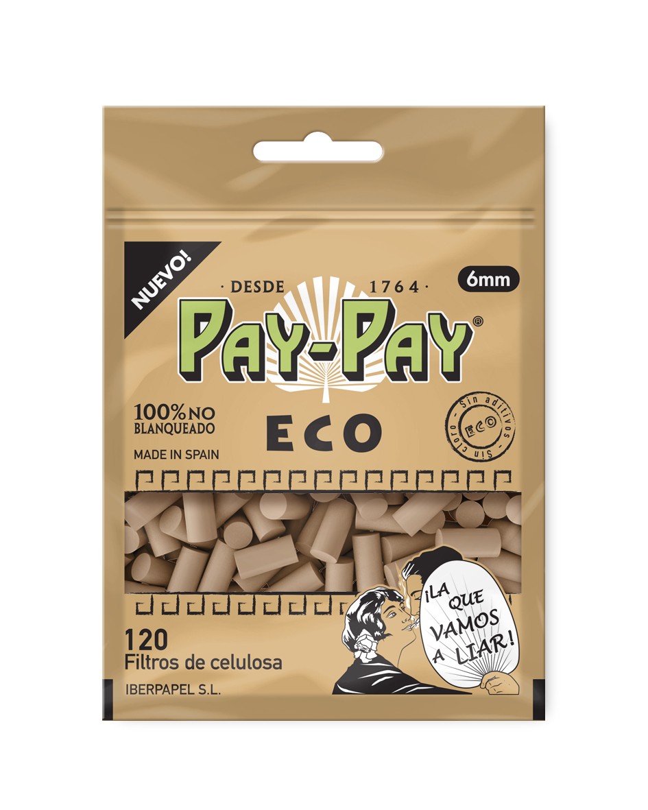 Filtros Pay-Pay Eco 6mm Biodegradables 0