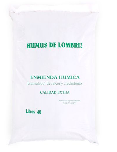 Humus de Lombriz (Enmienda Húmica) 40 litros 4