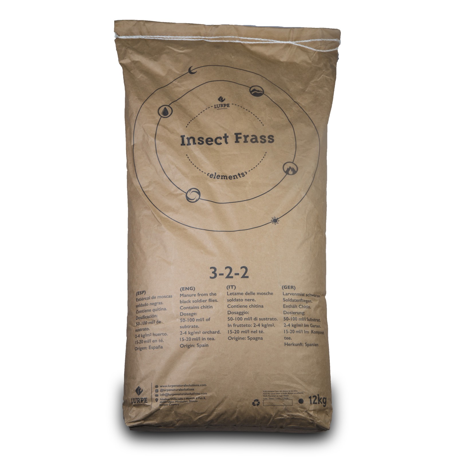 Insect Frass 12kg Lurpe Natural Solutions 0