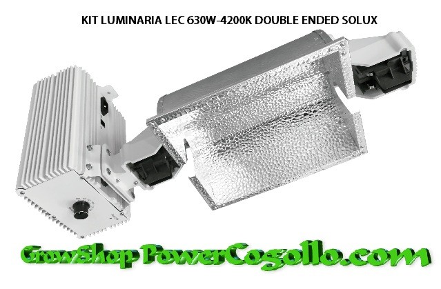 KIT LUMINARIA LEC 630W-4200K DOUBLE ENDED SOLUX 0