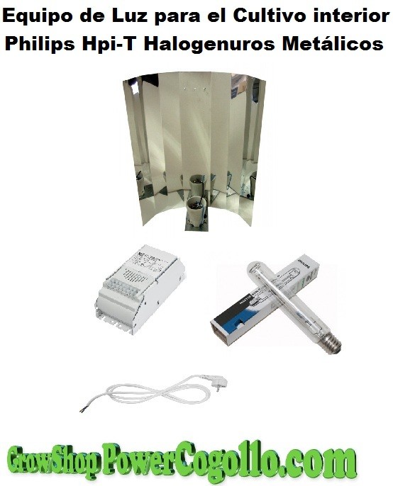 Kit 250w Philips HPI-T Plus Halogenuros Metálicos (Crecimiento) 1