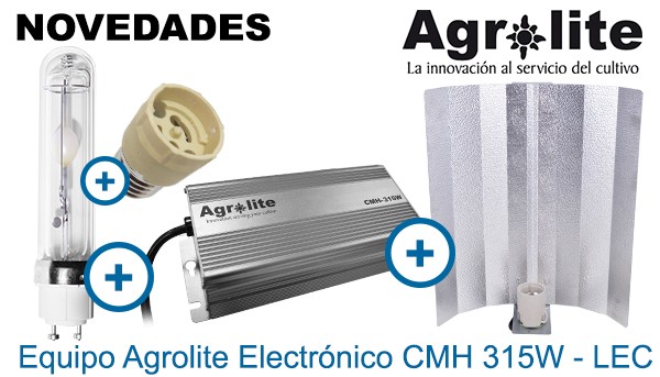 Kit LEC 315W Agrolite Electrónico 3000K  0