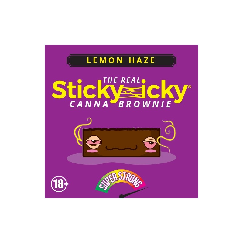 Lemon Haze Canna Brownie Sticky Icky (Super Fuerte) 1