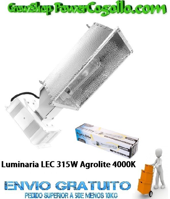 Luminaria LEC 315W Agrolite 4000K 0
