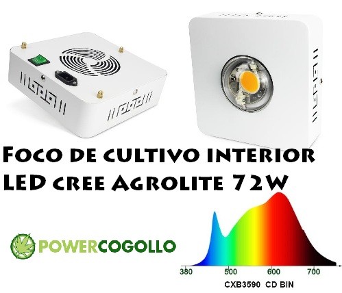 LED Agrolite 72W Led CREE 0