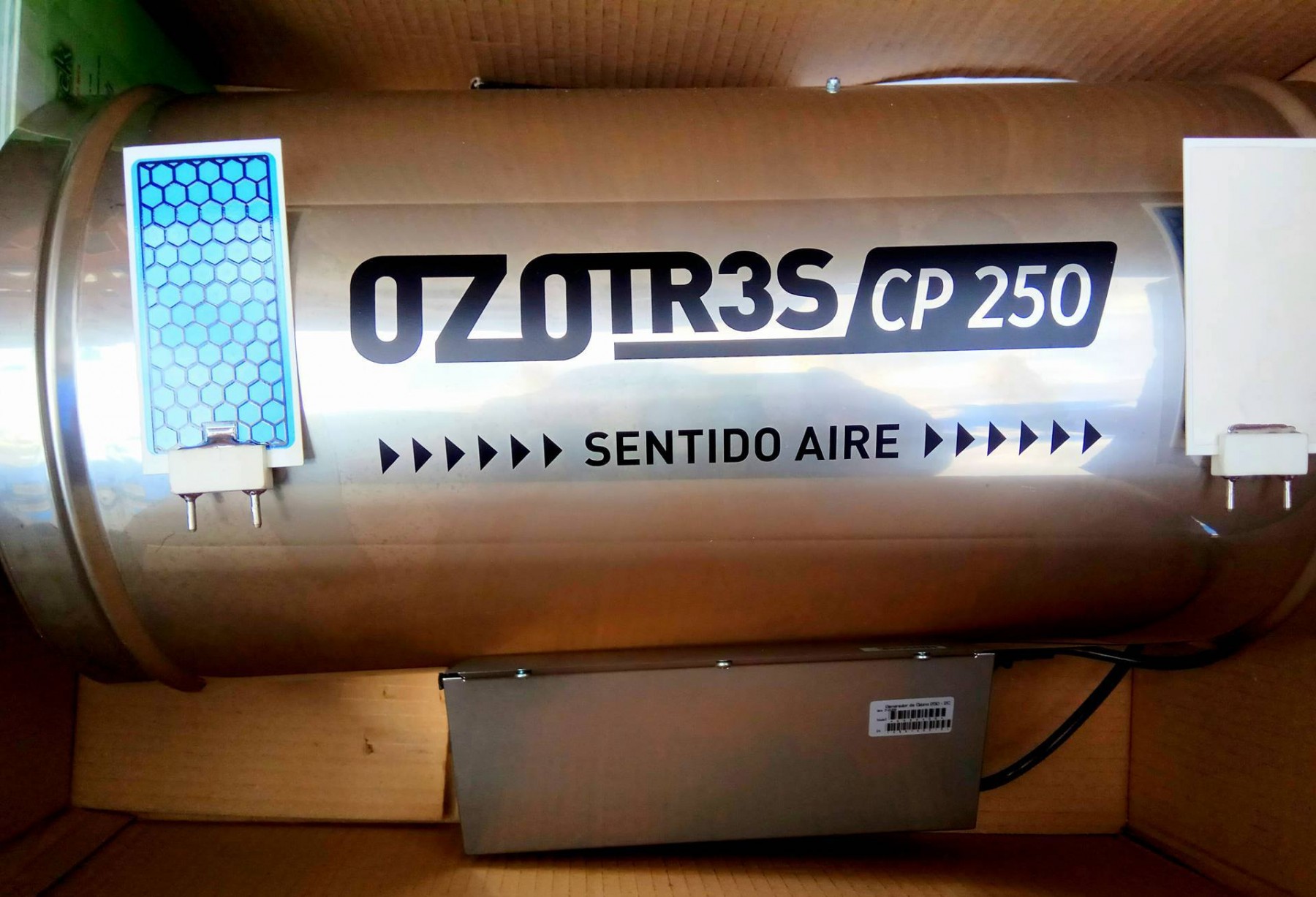 Ozonizador Ozotr3S Conducto 150 mm (5000MG/H) 1