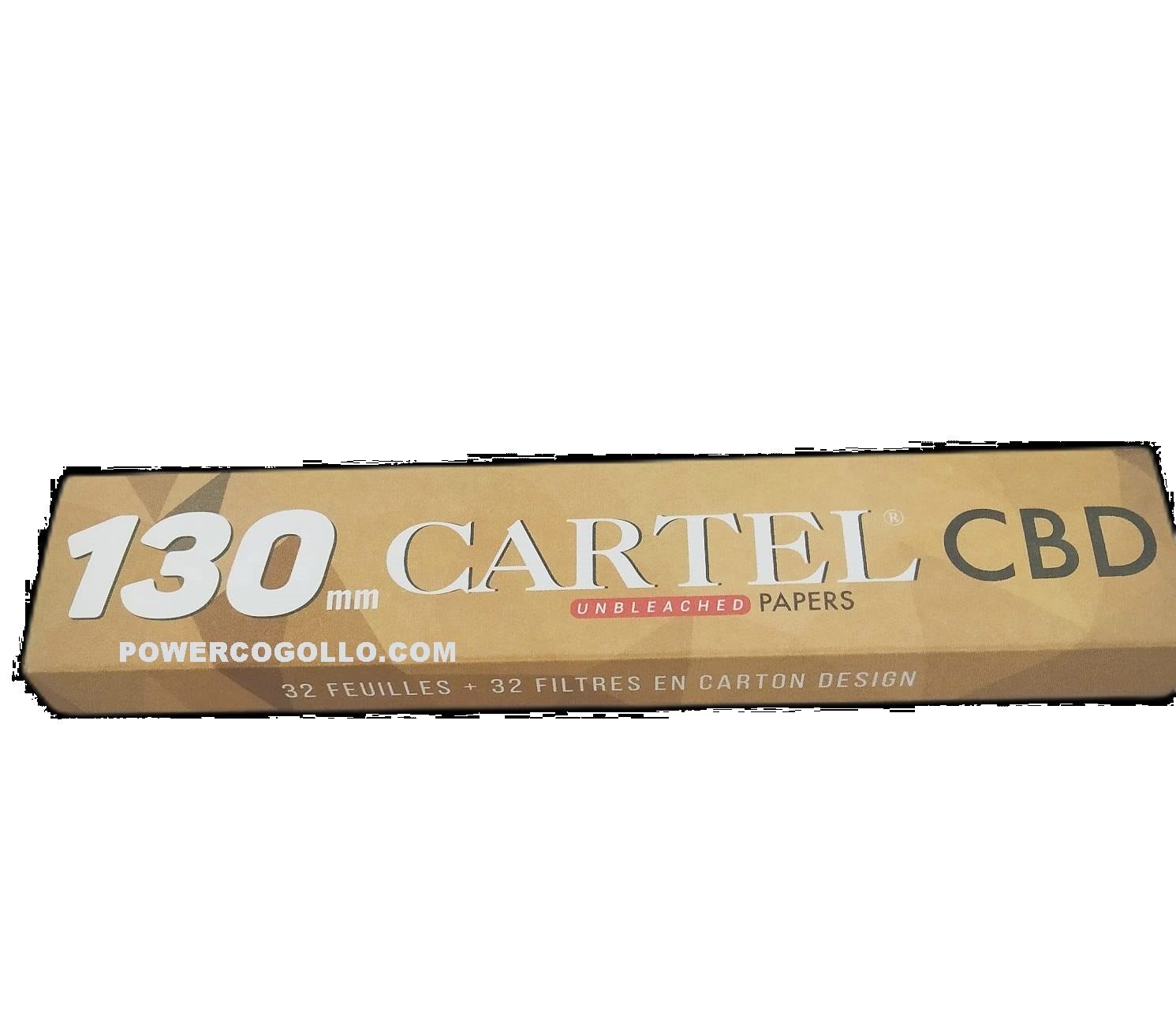 PAPEL DE FUMAR CARTEL 130 CBD + BOQUILLAS NATURAL 3
