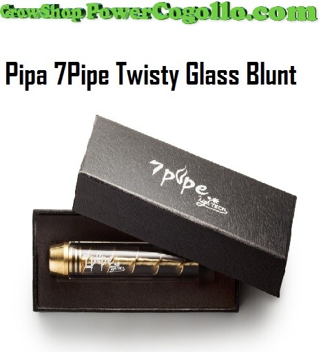 Pipa 7Pipe Twisty Glass Blunt  1