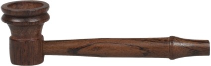 Pipa de Madera de palo de rosa de 7,6 cm  0