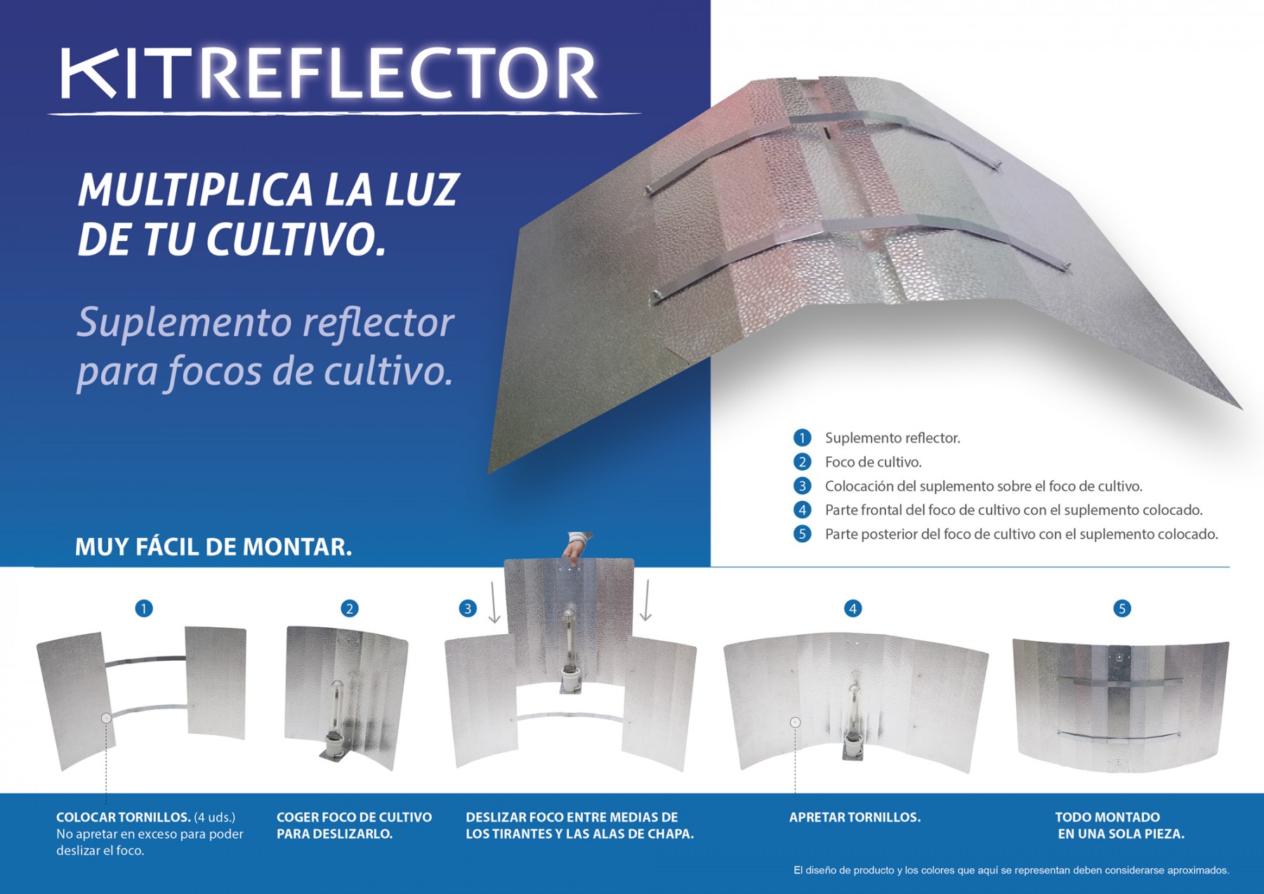 Acople Reflector Super Wings 1