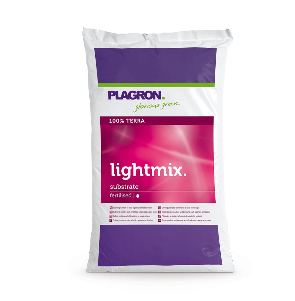 Sustrato Light Mix 50L Plagron para el Cultivo  0