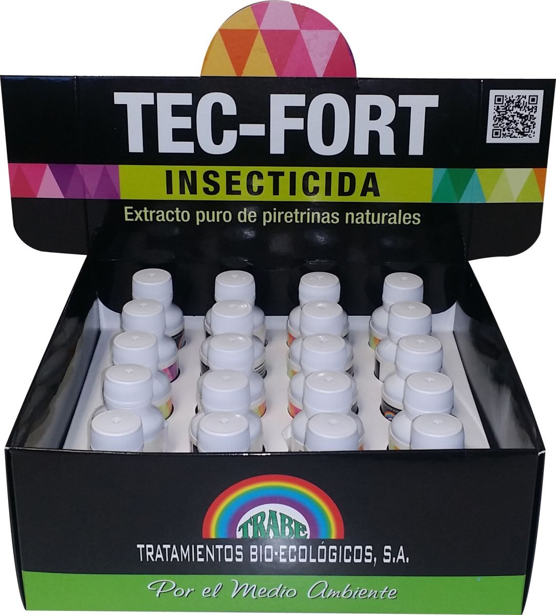  Tec-Fort (Trabe) Insecticida Piretrina contra pulgon en el cultivo 0