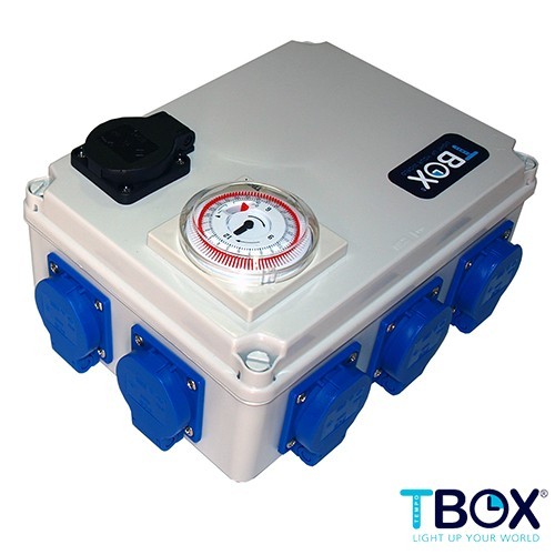 Temporizador de 8x600W + Calefacción TEMPO BOX 1