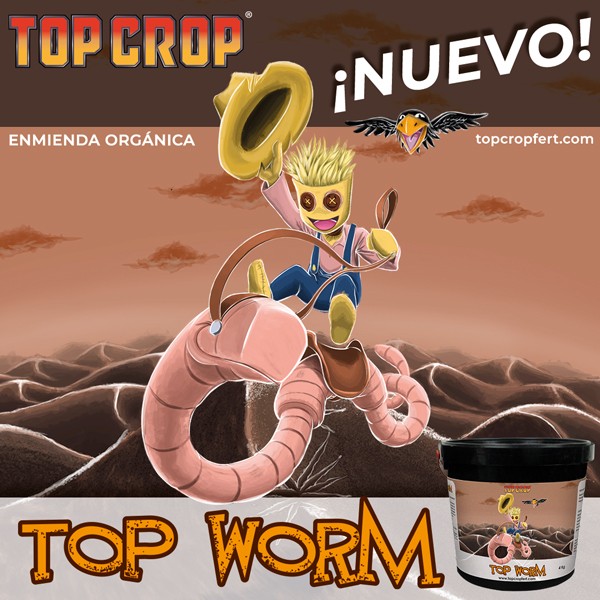 Top Worm 4 Kg Top Crop Humus de Lombriz 0