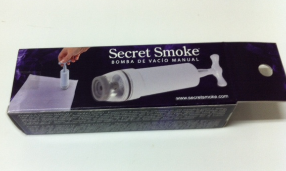 Bomba de vacío manual Secret Smoke 1