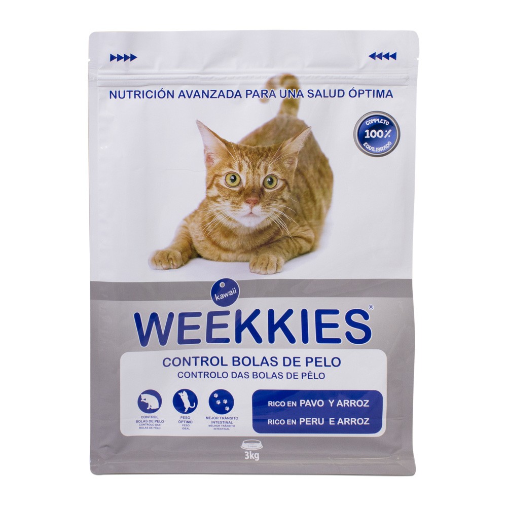 Bolsa Hermética de Ocultación Weekkies 3kg comida de gatos 0