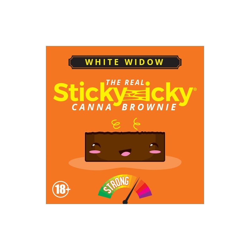 White Widow Canna Brownie Sticky Icky (Fuerte) 1