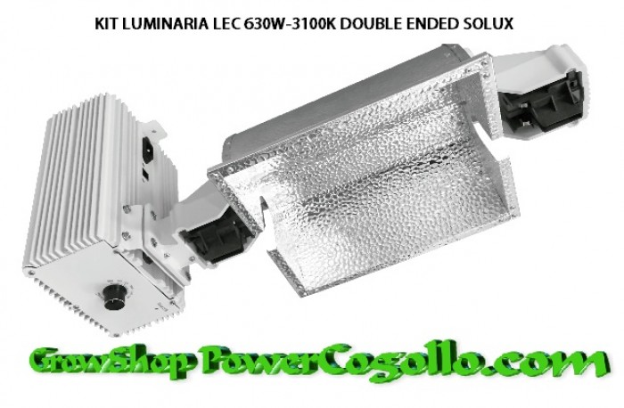 KIT LUMINARIA LEC 630W-3100K DOUBLE ENDED SOLUX