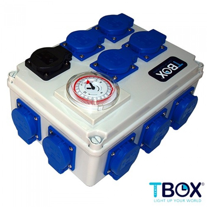 Temporizador 12x600W + Calefacción TEMPO BOX