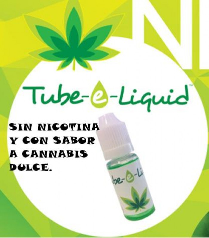 Esencia Tube-e Liquid 10 ml sabor Marihuana E-Liguid para tu cigarro electrónico