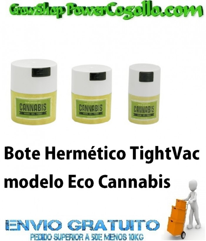 Bote Hermético TightVac Eco Cannabis