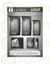 Armario Cultibox Light Plata 