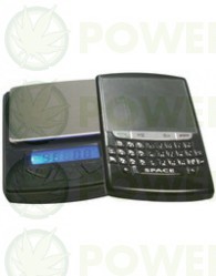 La balanza de precisión con aspecto de Blackberry.