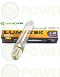 Bombilla Lumatek Pro SHP 600w 400V (Mixta) 