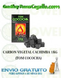 CARBON VEGETAL CACHIMBA 1KG (TOM COCOCHA)