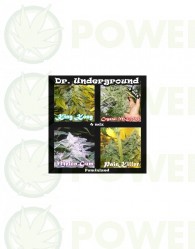 Killer Mix 8 (Dr. Underground Seeds) Pack 8 Semillas Feminizadas Cannabis