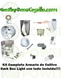 Kit Completo Armario Dark Box Light 120