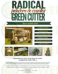 Radical Green CutterTrimmer Peladora Cogollos