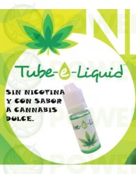 Esencia Tube-e Liquid 10 ml sabor Marihuana