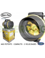 Extractor Max Fan 2 Velocidades para cultivo armario interior