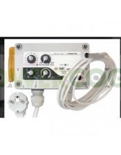 Controlador de temperatura, velocidad mínima y máxima e histéresis