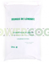 Humus de Lombriz (Enmienda Húmica) 40 litros