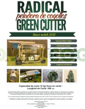 Radical Green CutterTrimmer Peladora Cogollos