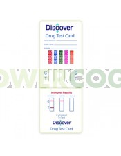 Tarjeta Test de drogas orina (Discover)