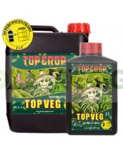 Top Veg 5 Lt de Top Crop Abono para el Crecimieto del Cannabis 100% Natural